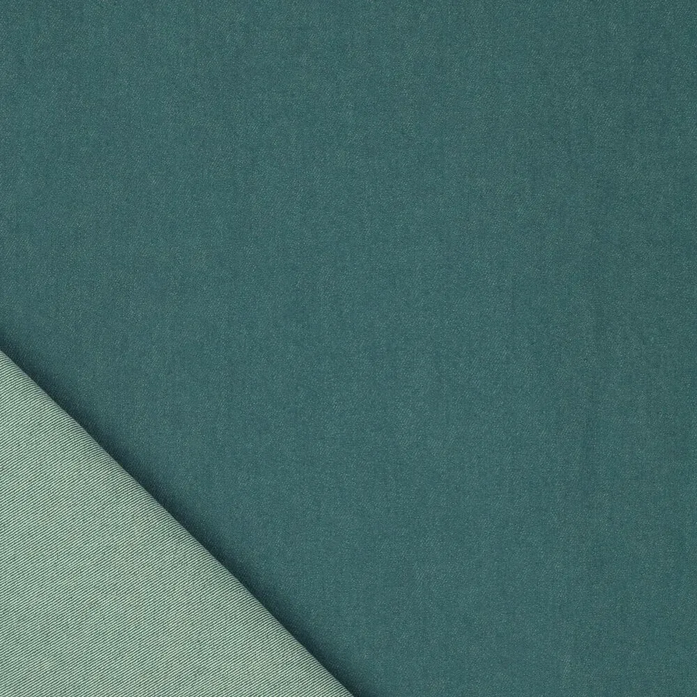 Denim stretch blauwgroen